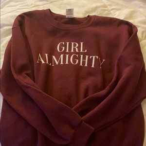 One Direction Girl Almighty Crewneck